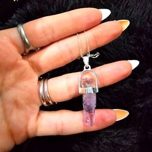 Vera Cruz amethyst necklace 925